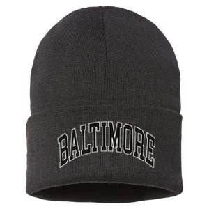 Baltimore Maryland Sustainable Knit Beanie