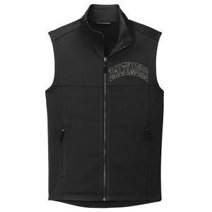 Baltimore Maryland Collective Smooth Fleece Vest