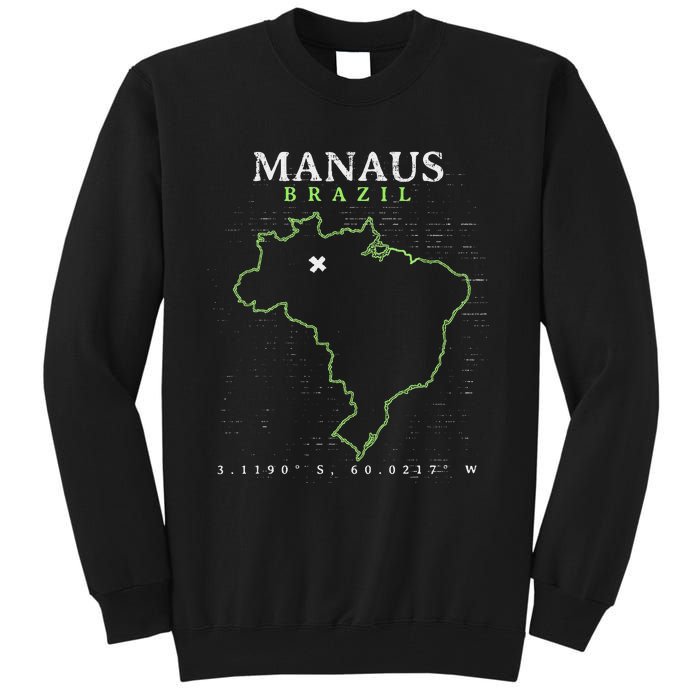 Brazil Manaus Tall Sweatshirt