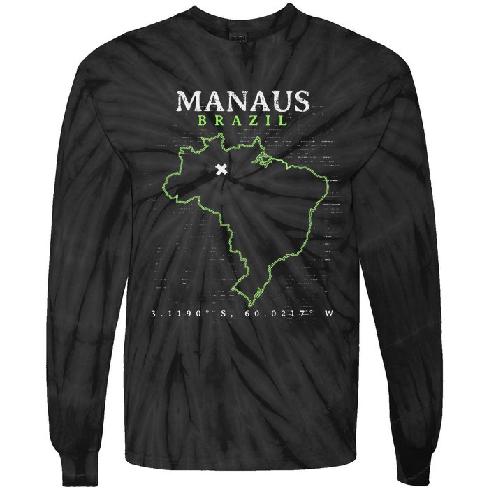 Brazil Manaus Tie-Dye Long Sleeve Shirt