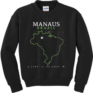 Brazil Manaus Kids Sweatshirt