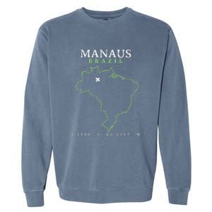 Brazil Manaus Garment-Dyed Sweatshirt