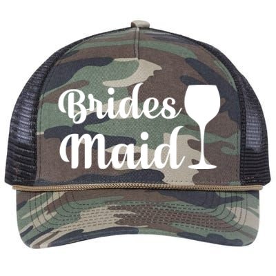 Brides Maid Retro Rope Trucker Hat Cap