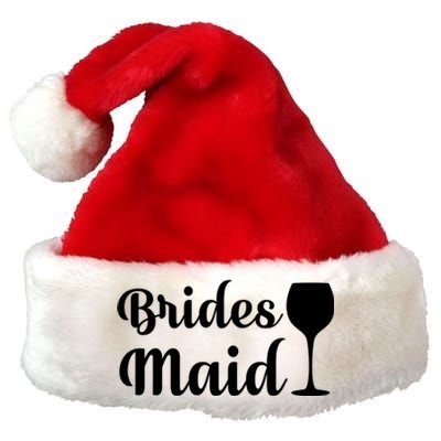 Brides Maid Premium Christmas Santa Hat