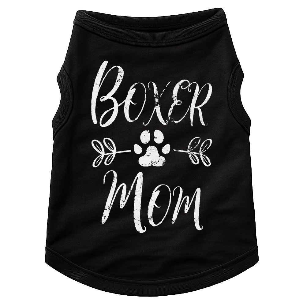 Boxer Mom Boxer Dog Lover Owner Funny Boxer Dog Mom Doggie Tank