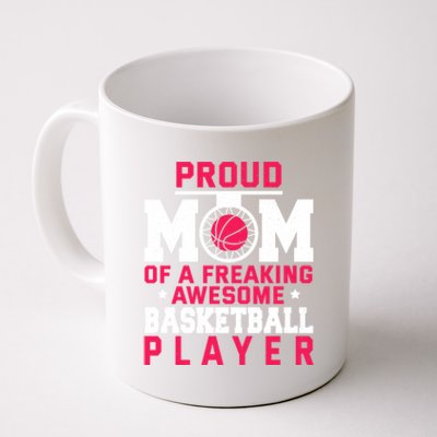 Basketball Mom Bball Player Mother Theme Quote Gift Coffee Mug