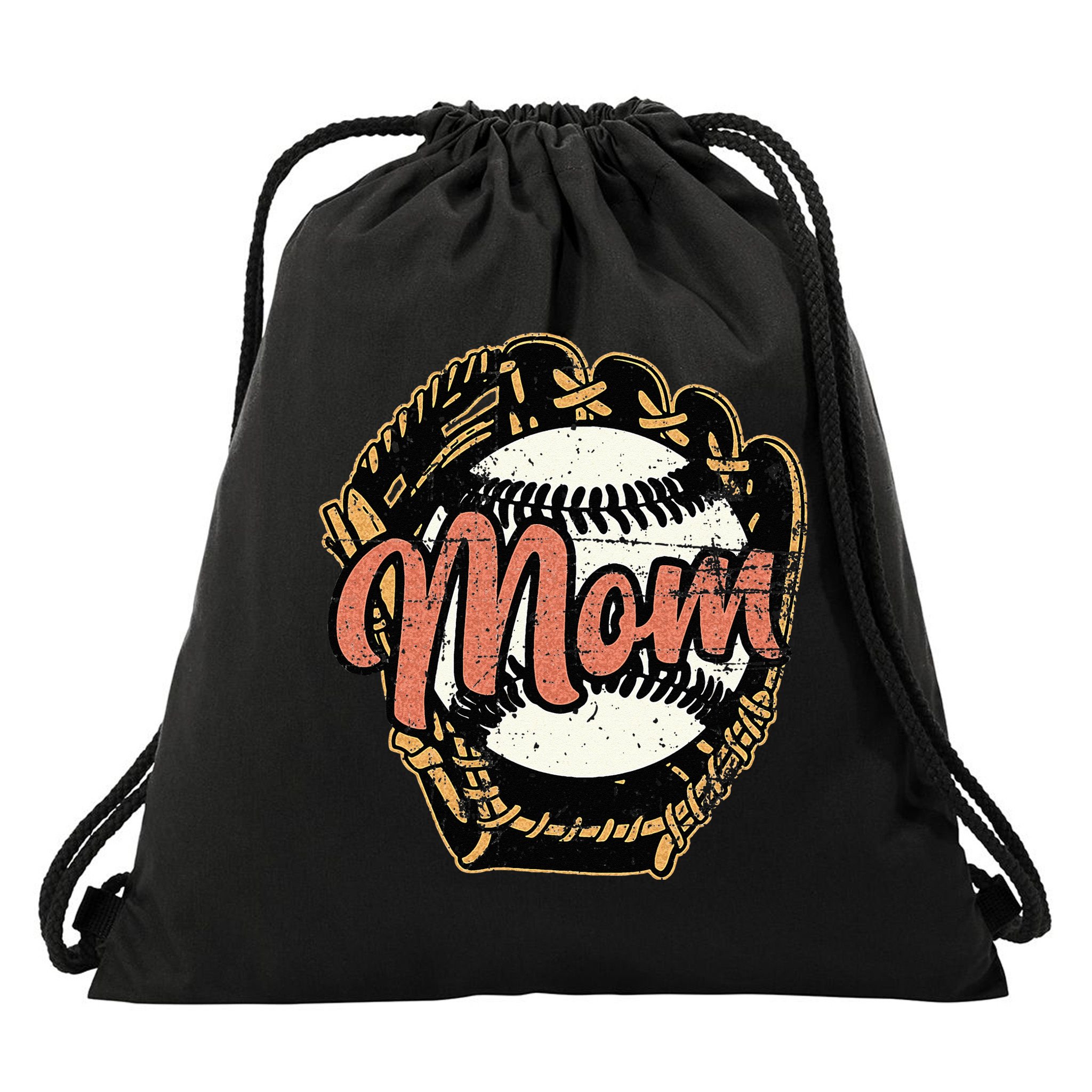 Baseball Mom Baseball Baseball Lover Drawstring Bag