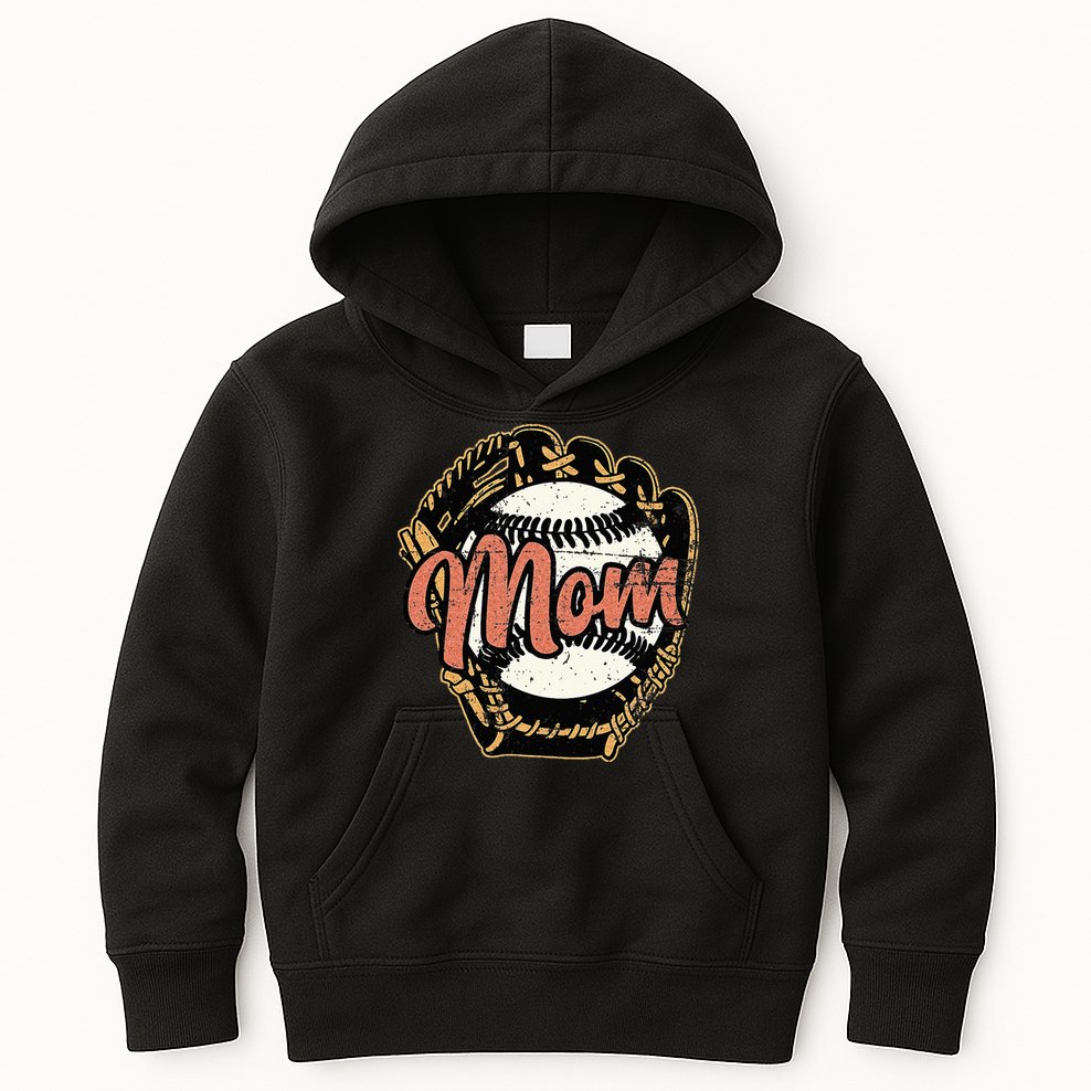 Baseball Mom Baseball Baseball Lover Kids Hoodie