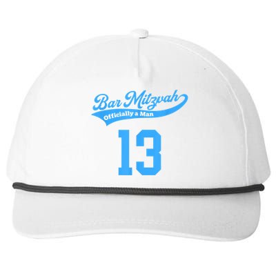 Bar Mitzvah Snapback Five-Panel Rope Hat