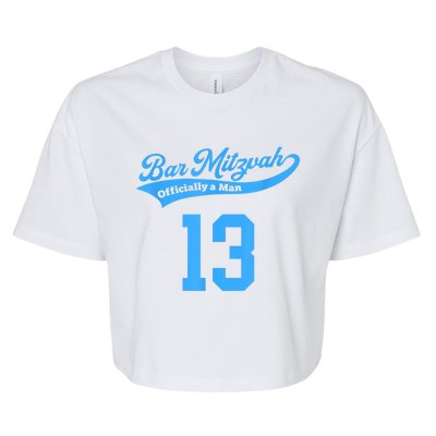 Bar Mitzvah Bella+Canvas Jersey Crop Tee