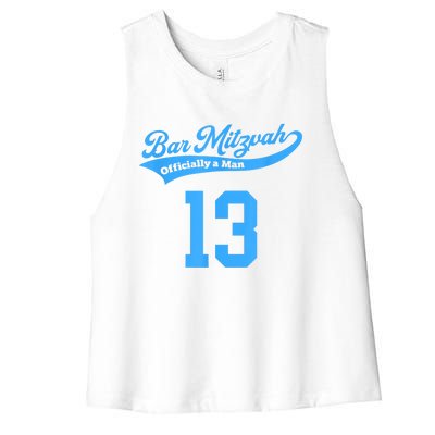 Bar Mitzvah Women's Racerback Cropped Tank