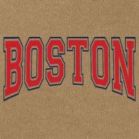 Boston Massachusetts Cotton Canvas Backpack