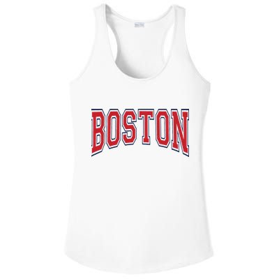 Boston Massachusetts Ladies PosiCharge Competitor Racerback Tank