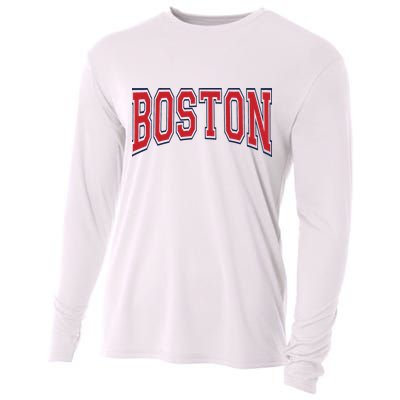 Boston Massachusetts Cooling Performance Long Sleeve Crew