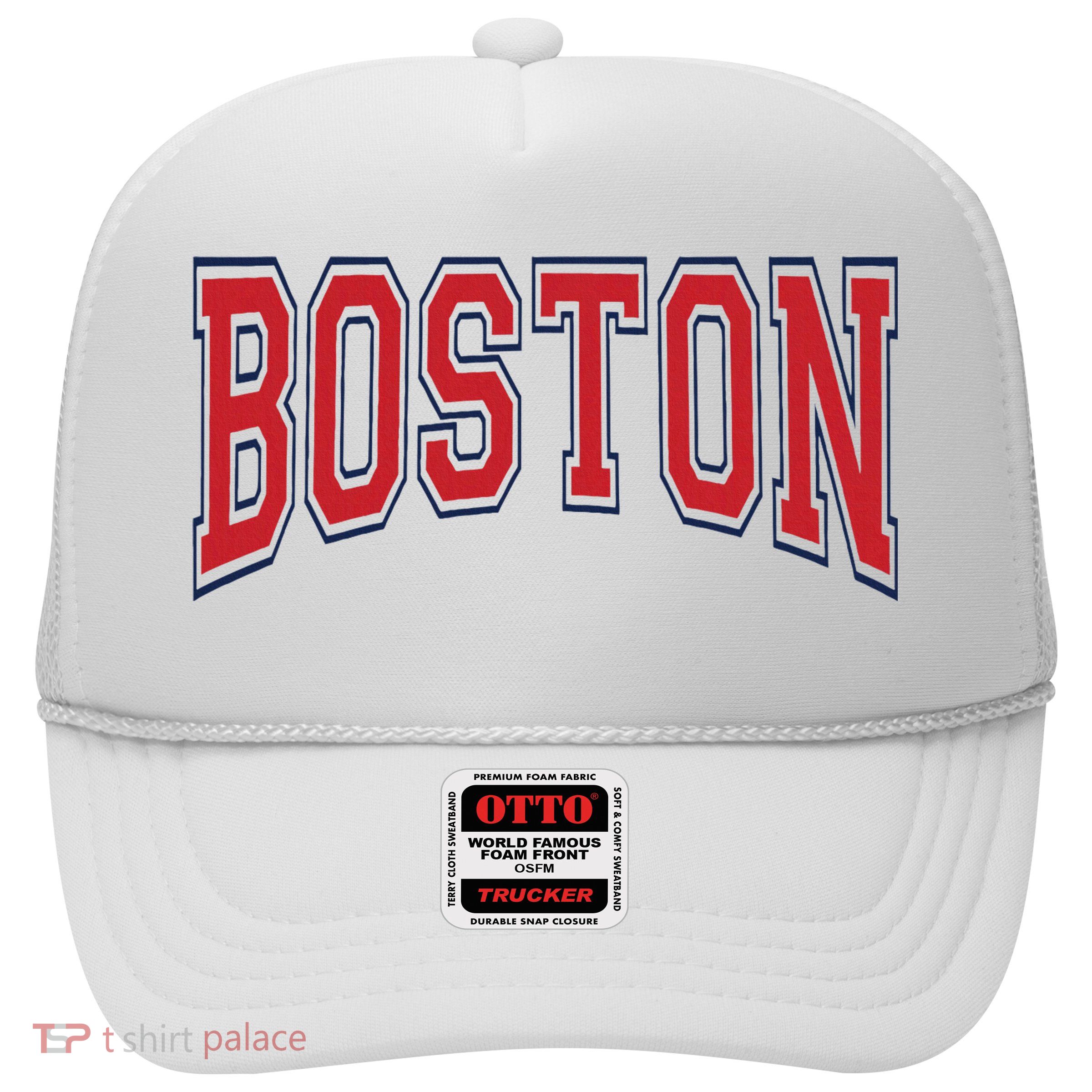 Boston Massachusetts Trucker Hat