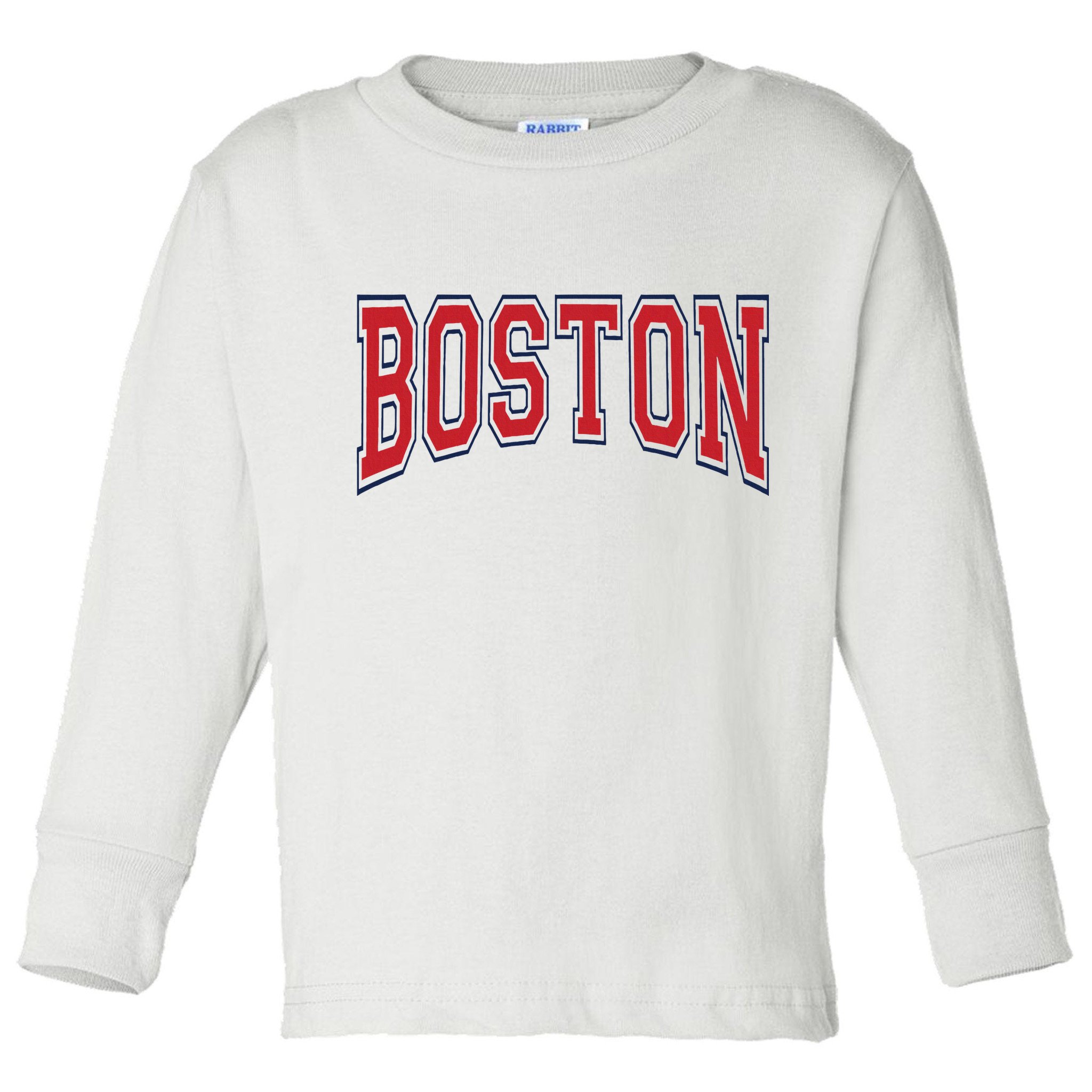 Boston Massachusetts Toddler Long Sleeve Shirt