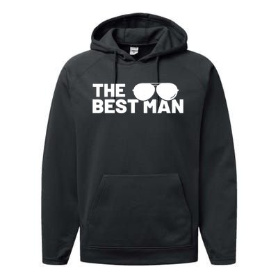 Best Man Bachelor Supplies Party Wedding Performance Fleece Hoodie