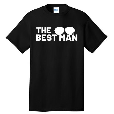 Best Man Bachelor Supplies Party Wedding Tall T-Shirt