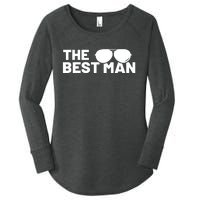 Best Man Bachelor Supplies Party Wedding Women's Perfect Tri Tunic Long Sleeve Shirt