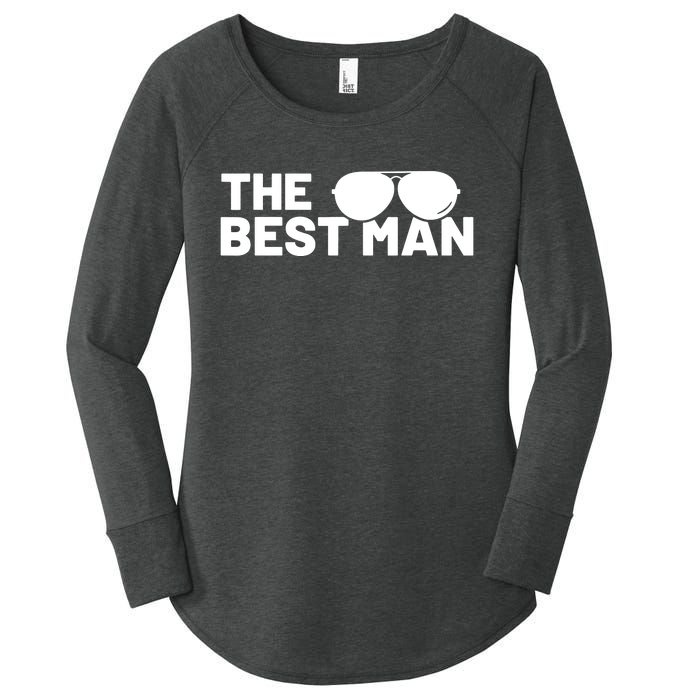 Best Man Bachelor Supplies Party Wedding Women's Perfect Tri Tunic Long Sleeve Shirt