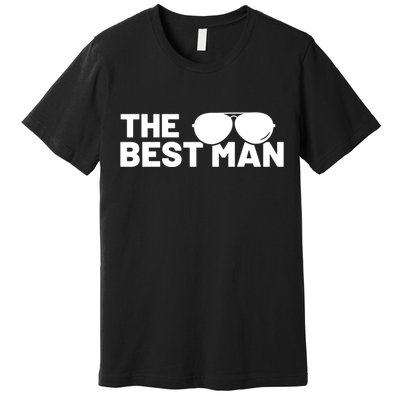 Best Man Bachelor Supplies Party Wedding Premium T-Shirt