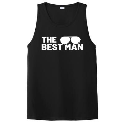 Best Man Bachelor Supplies Party Wedding PosiCharge Competitor Tank