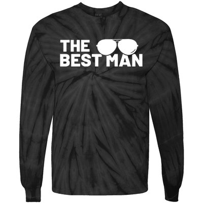 Best Man Bachelor Supplies Party Wedding Tie-Dye Long Sleeve Shirt