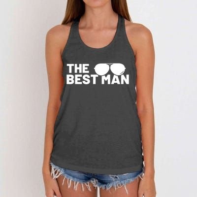 Best Man Bachelor Supplies Party Wedding Women's Knotted Racerback Tank