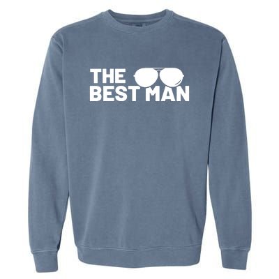 Best Man Bachelor Supplies Party Wedding Garment-Dyed Sweatshirt