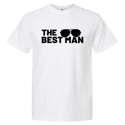 Best Man Bachelor Supplies Party Wedding Garment-Dyed Heavyweight T-Shirt