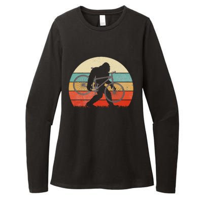 Bigfoot Mountain Bike Womens CVC Long Sleeve Shirt