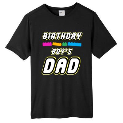 Building Master Block Dad Of Birthday Everything Awes0me Gift Tall Fusion ChromaSoft Performance T-Shirt