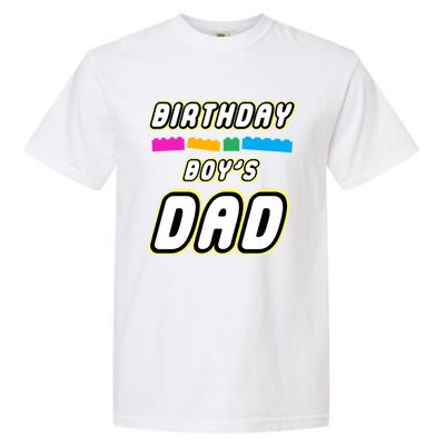 Building Master Block Dad Of Birthday Everything Awes0me Gift Garment-Dyed Heavyweight T-Shirt