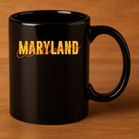 Baltimore Maryland 11oz C Handle Ceramic Mug