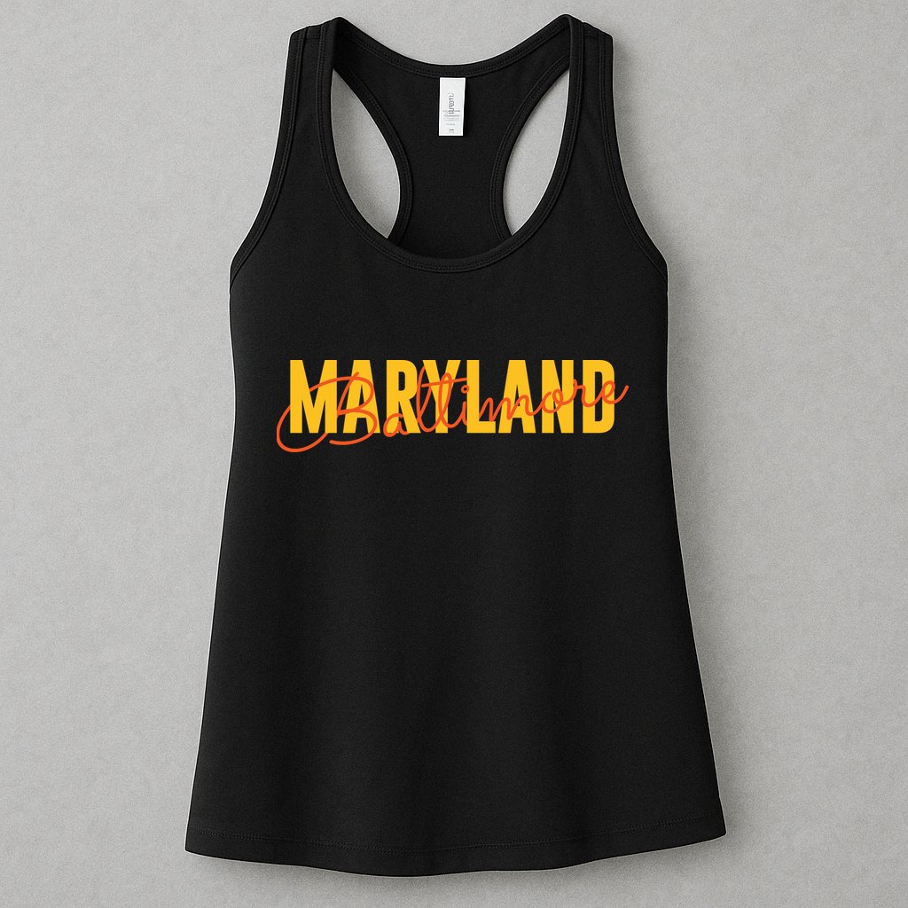 Baltimore Maryland Womens Tank Top