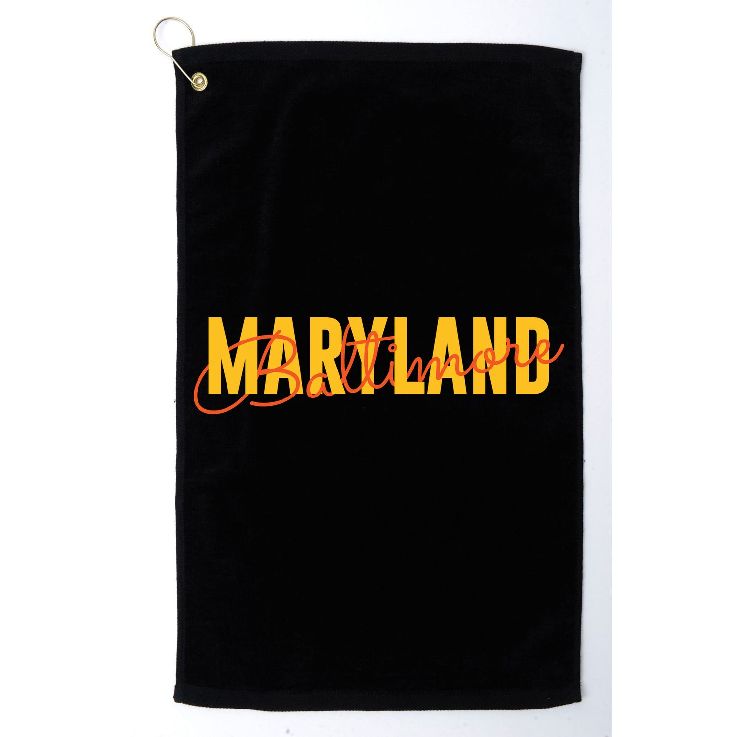 Baltimore Maryland Golf Towel