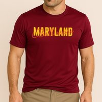 Baltimore Maryland Cooling Performance Crew T-Shirt