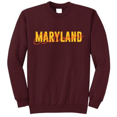 Baltimore Maryland Tall Sweatshirt