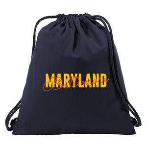 Baltimore Maryland Drawstring Bag