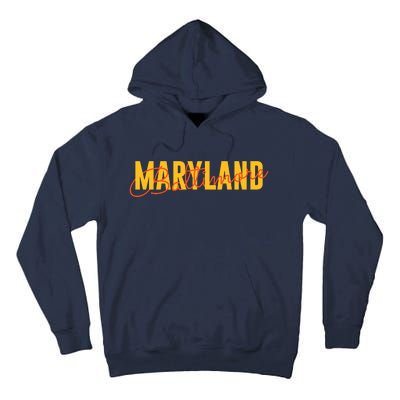 Baltimore Maryland Tall Hoodie