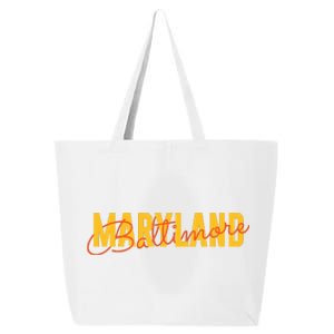 Baltimore Maryland 25L Jumbo Tote