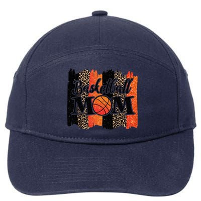 Basketball Mom Basketball 7-Panel Snapback Hat