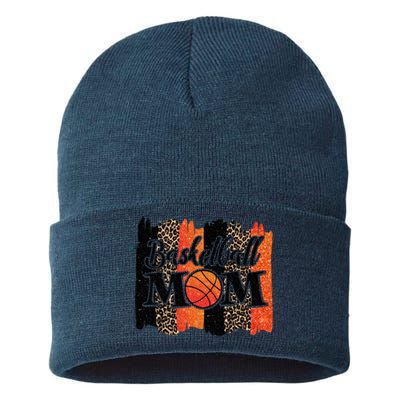 Basketball Mom Basketball Sustainable Knit Beanie