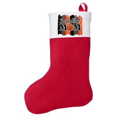 Basketball Mom Basketball Felt Holiday Christmas Stocking