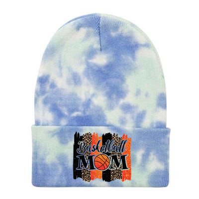 Basketball Mom Basketball Tie Dye 12in Knit Beanie