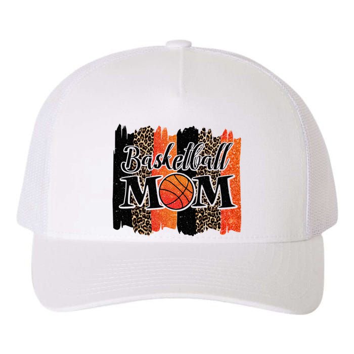 Basketball Mom Basketball Yupoong Adult 5-Panel Trucker Hat