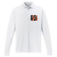 Basketball Mom Basketball Performance Long Sleeve Polo