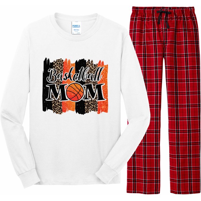 Basketball Mom Basketball Long Sleeve Pajama Set