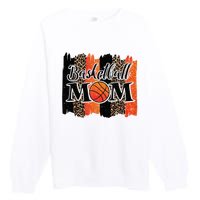 Basketball Mom Basketball Premium Crewneck Sweatshirt