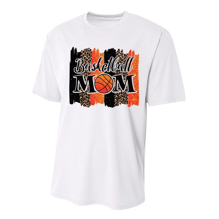 Basketball Mom Basketball Performance Sprint T-Shirt